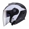 CABERG KASK JET Z BLENDĄ SOHO MILANO BIAŁY/CZ MAT